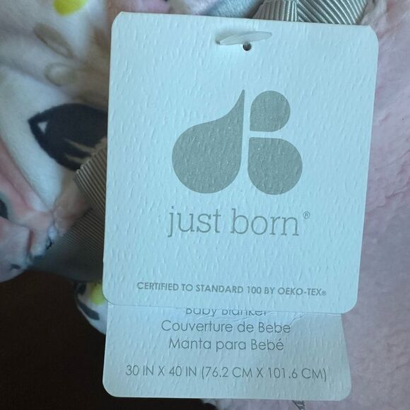 New! Floral Baby Blanket - Picture 6 of 6